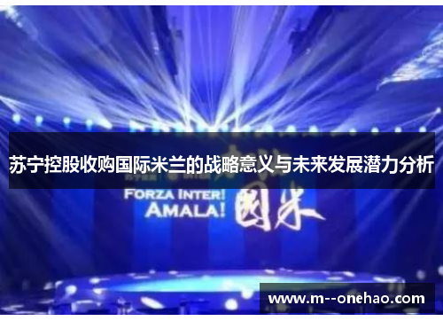 苏宁控股收购国际米兰的战略意义与未来发展潜力分析